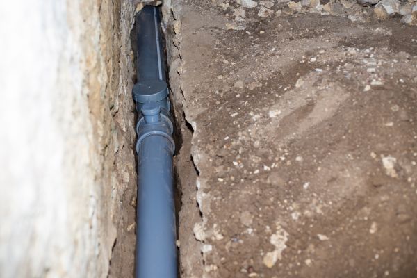 Drain Line Installation in Paducah